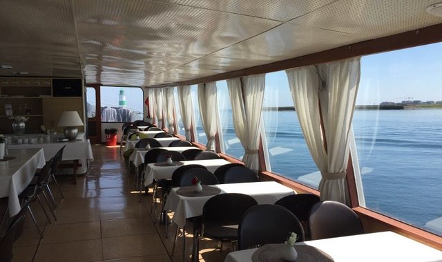 Catering an Bord der Wappen von Schleswig Catering an Bord der Wappen von Schleswig